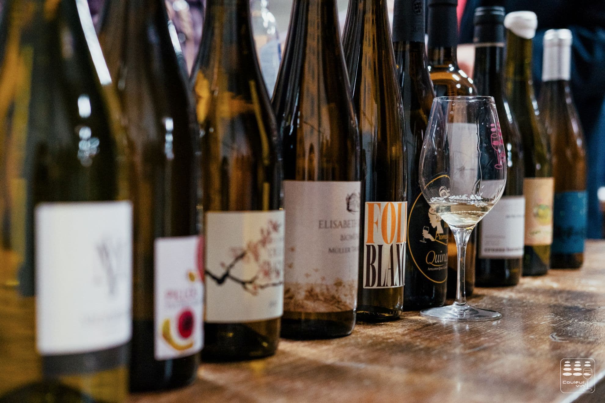 Dégustation au magasin Couleur Vin